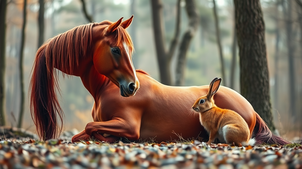 토끼띠 운세 (realistic 스타일)