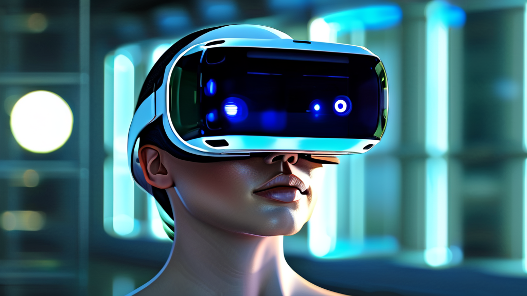 AI 스마트 안경의 부정행위 악용 사례와 작동 원리 (realistic 스타일)