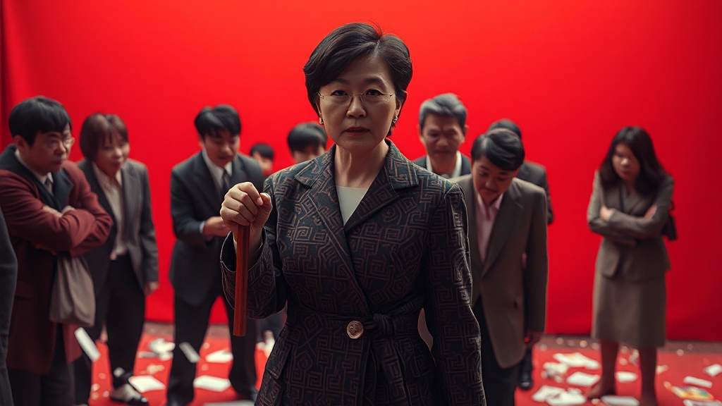 나경원, 주요 활동과 역할 (realistic 스타일)