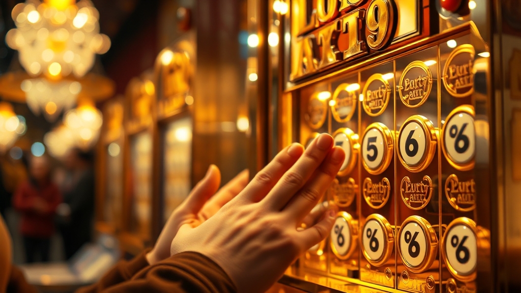 로또 구매 방법 & 유의사항 (realistic 스타일)