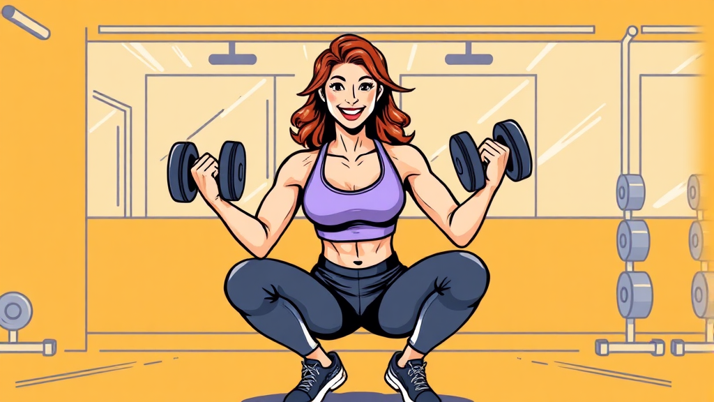 2주차: 근력 운동 시작 & 강도 UP! (illustration 스타일)