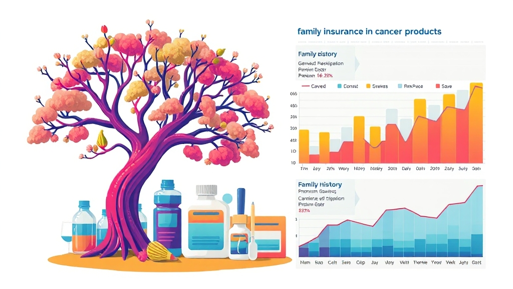 암보험 가입 전, 꼭 확인하세요! (illustration 스타일)