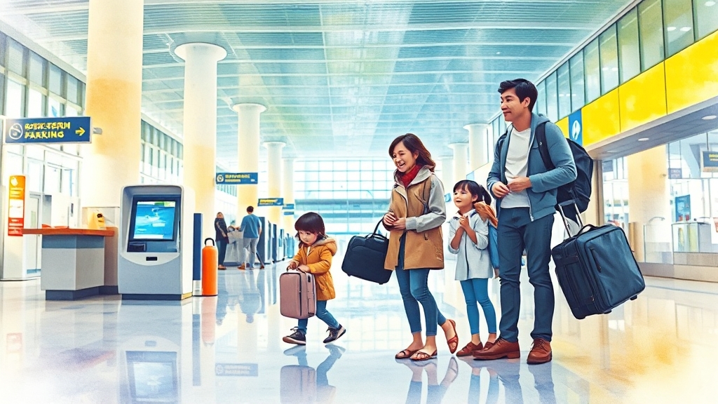 주차대행, 왜 필요할까요? (watercolor 스타일)