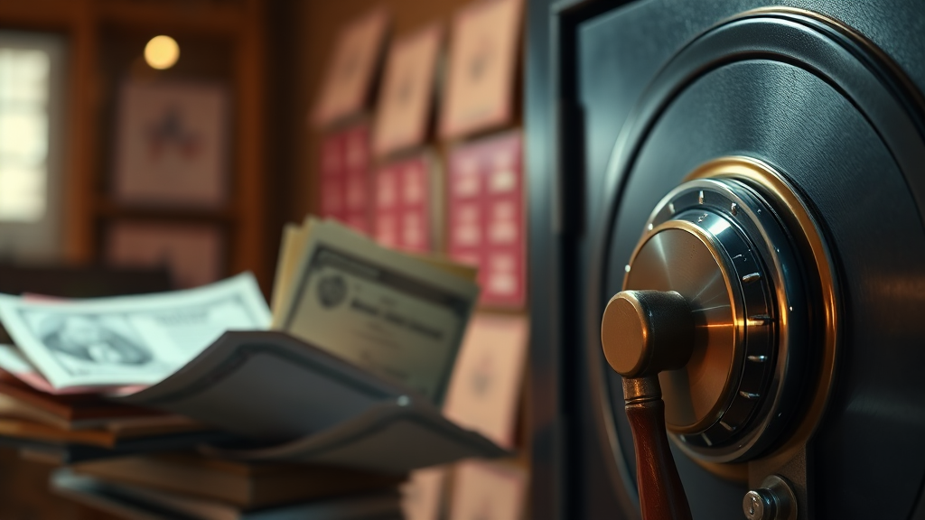 미수금 문제 해결: 내용증명의 중요성 (realistic 스타일)