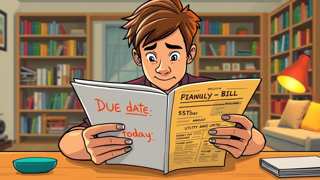 자동이체, 이것만 주의하세요! (cartoon 스타일)