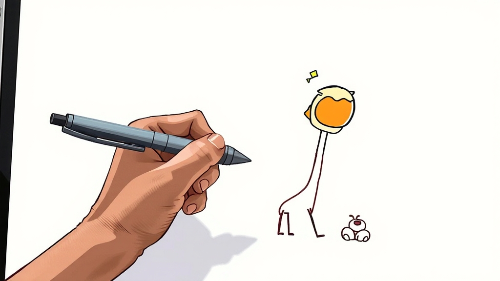 S펜 조합의 장단점 (cartoon 스타일)