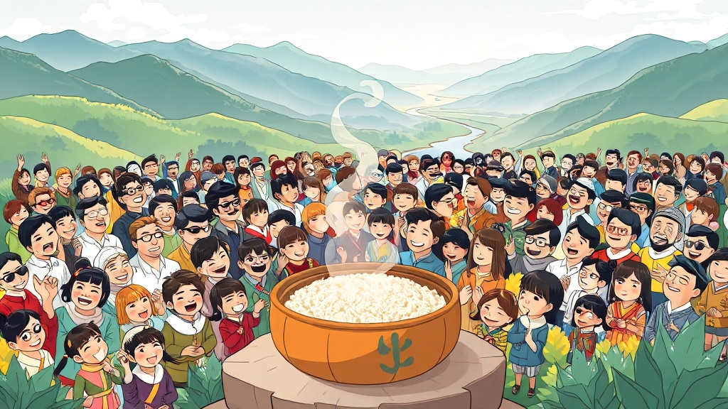 삼복더위와 풍습 (cartoon 스타일)
