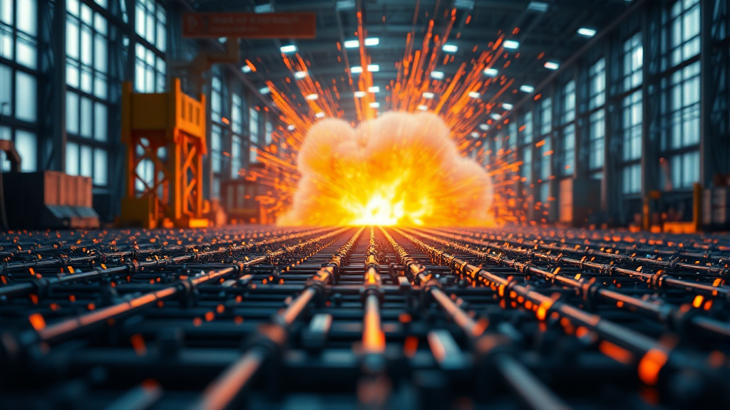 메모리 시장의 미래, 공급망 분석과 전망 (realistic 스타일)