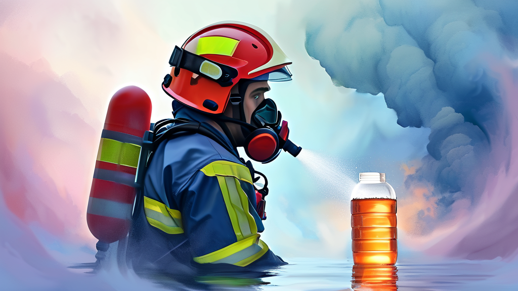 고혈당 쇼크, 응급 상황 대처법 (watercolor 스타일)
