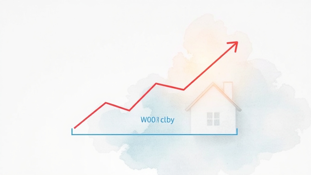 최근 월세 동향 (watercolor 스타일)