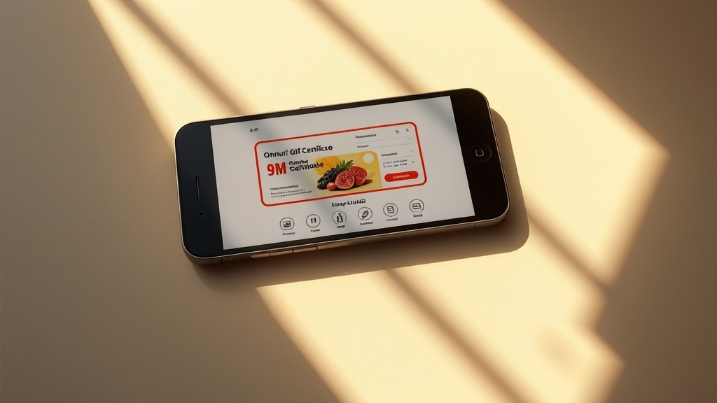 앱 설치 & 상품권 등록 방법 (realistic 스타일)