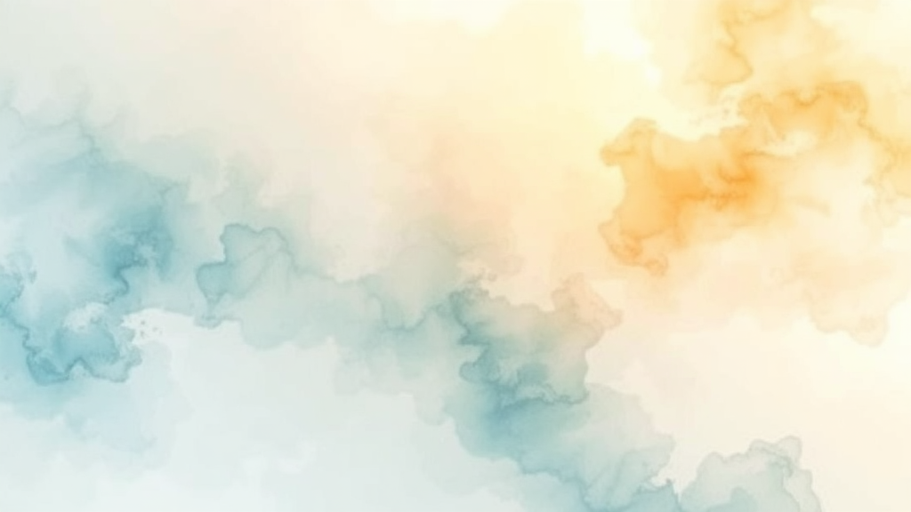 주의사항 및 유의점 (watercolor 스타일)