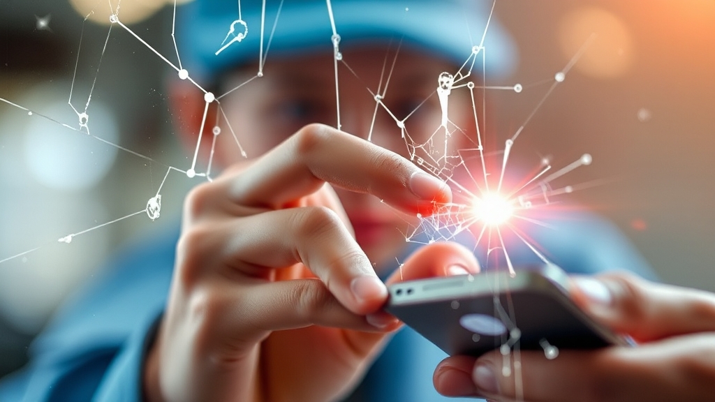 수리 후 데이터 관리 중요성 (realistic 스타일)