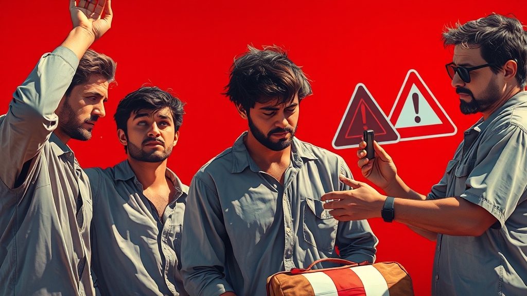 온열질환, 무엇일까요? (realistic 스타일)