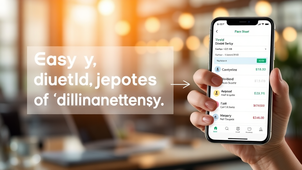 미래에셋증권 앱(M-STOCK)으로 배당금 확인하는 방법 (realistic 스타일)