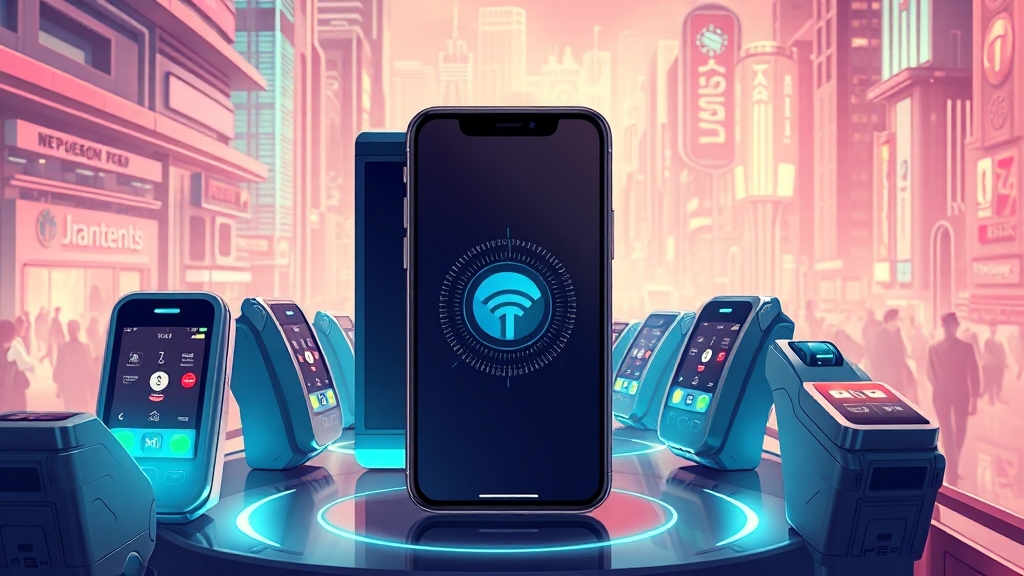 국내 결제 인프라 확대 전망 (illustration 스타일)