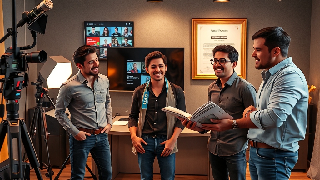 고소득 유튜버, 절세 전략은? (realistic 스타일)