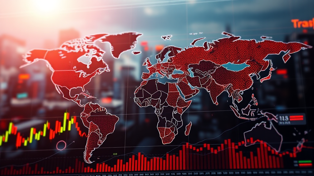 글로벌 경제 연관성 (realistic 스타일)