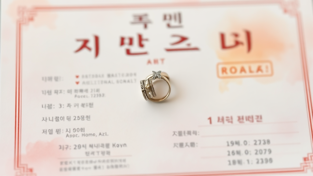 필요 서류 완벽 정리 (watercolor 스타일)