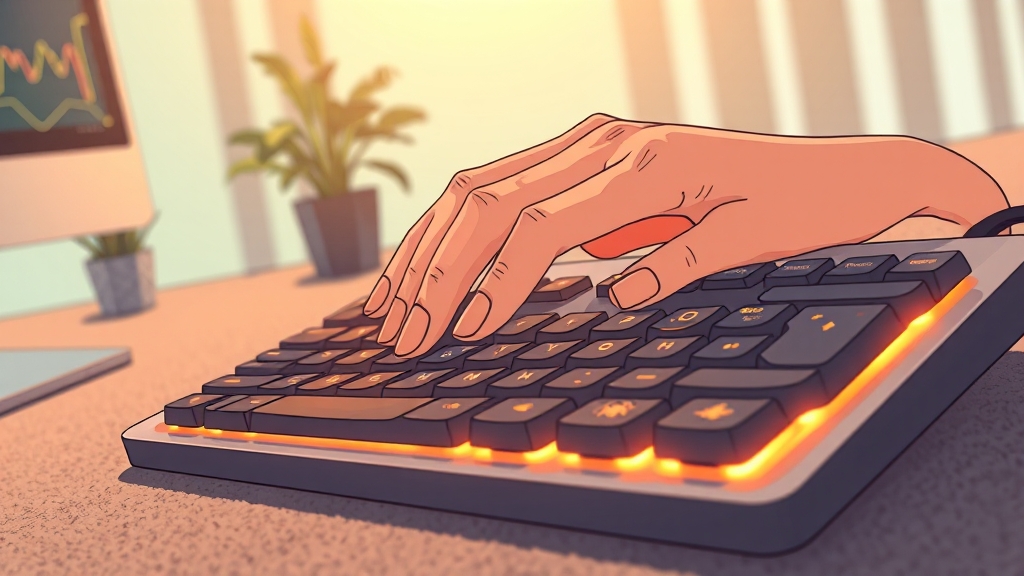 키감, 타건감 및 스위치 옵션 (cartoon 스타일)