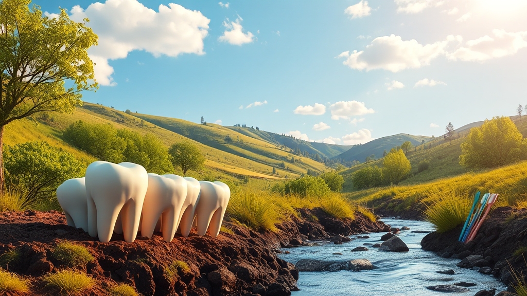 치과 검진, 왜 중요할까? (realistic 스타일)