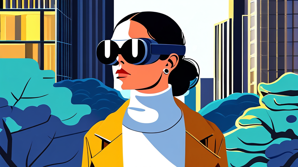 AI 시대, 사실 확인 능력 함양의 중요성 (illustration 스타일)