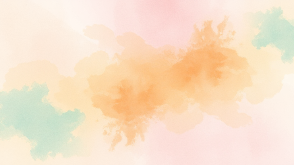 모바일 앱 활용 팁 (watercolor 스타일)