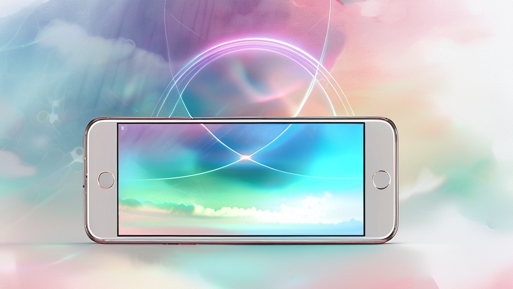 스마트폰으로 SBS 라디오 즐기기: 다운로드 및 활용법 (watercolor 스타일)