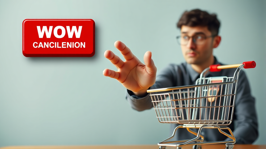 쿠팡 와우 멤버십 해지 (realistic 스타일)