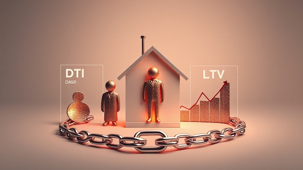 LTV vs DTI vs DSR, 핵심 차이점은? (realistic 스타일)