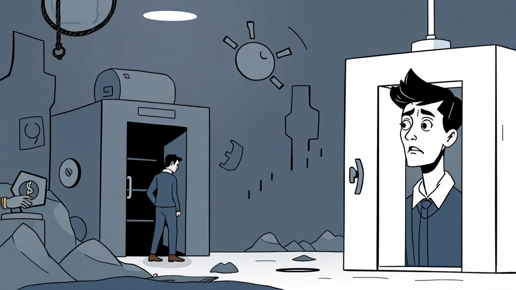 기금 현황 및 재정 건전성 (illustration 스타일)