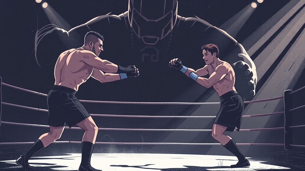 상대 선수 분석 및 예상 전략 (illustration 스타일)