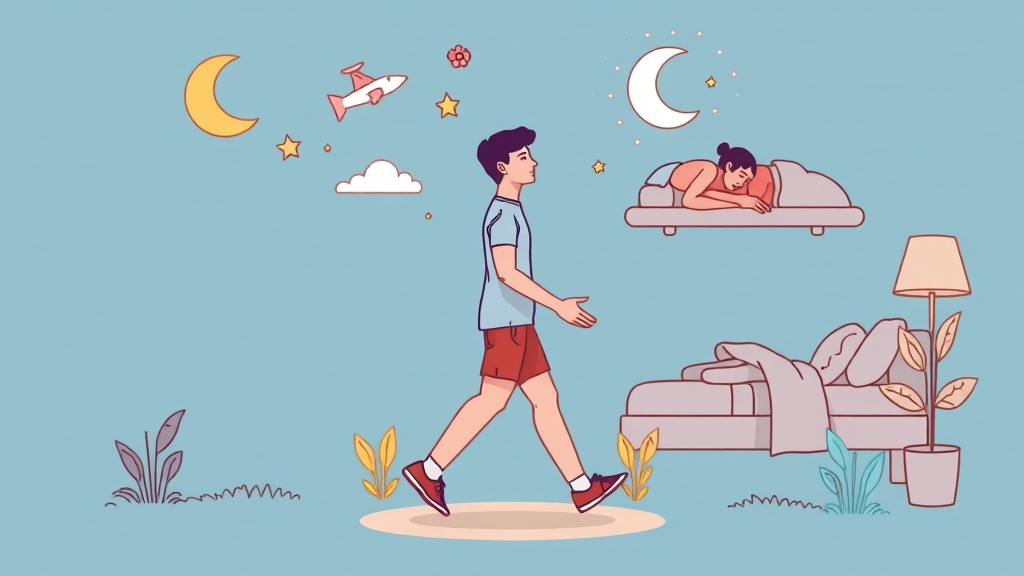 생활 습관 개선 (illustration 스타일)
