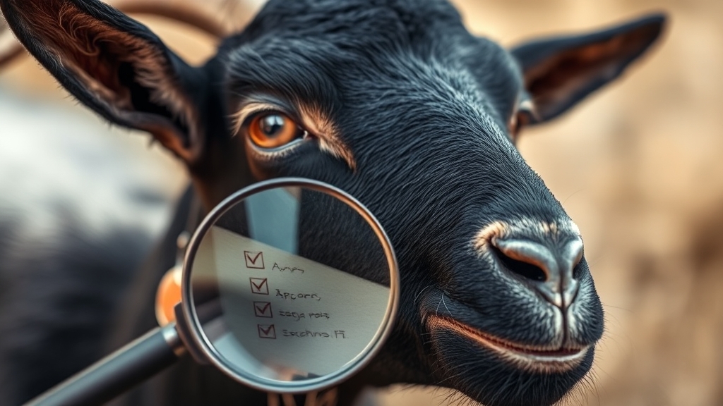 흑염소 진액 선택 기준: 핵심 체크포인트 (realistic 스타일)