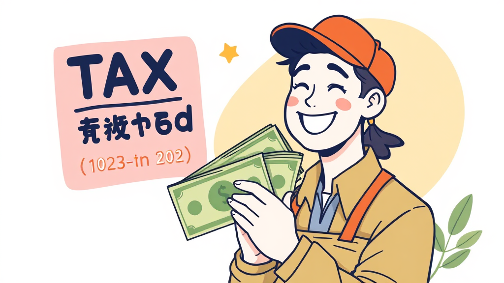 연말정산, 왜 중요할까요? (illustration 스타일)