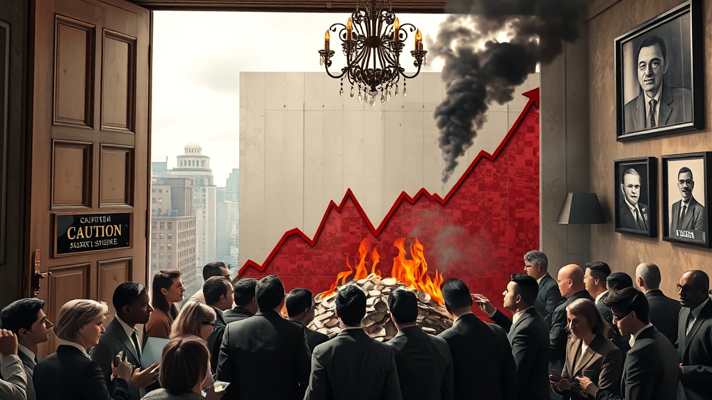 밈 주식 현상과 오픈도어 (realistic 스타일)