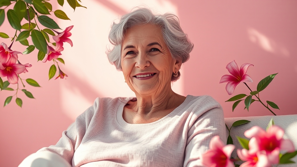 갱년기, 자연스러운 변화 (realistic 스타일)