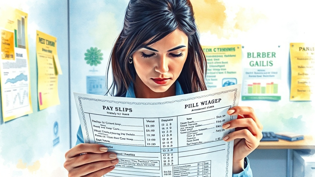 단시간/일용직 주휴수당 계산법 (watercolor 스타일)