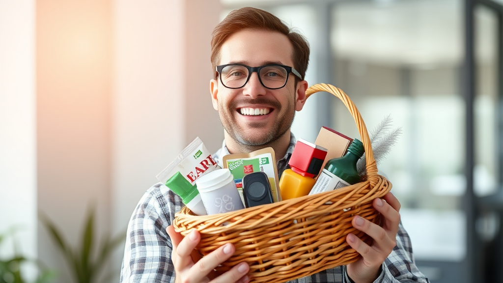 ETF: 똑똑한 꾸러미 상품 (realistic 스타일)