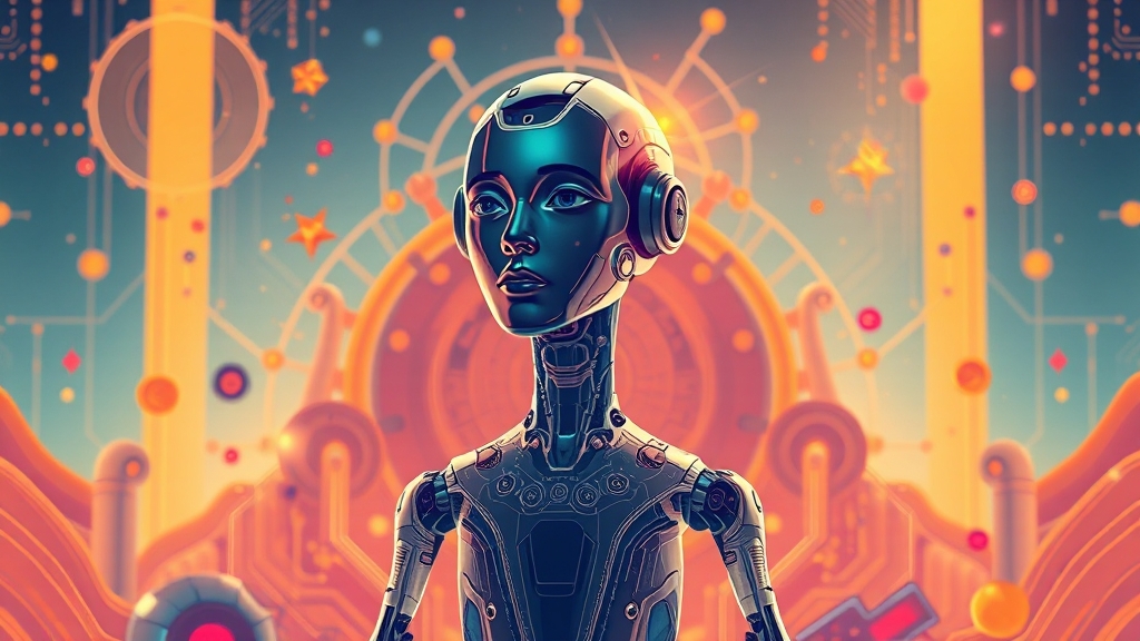 AI, 디지털 공공성의 의미 (illustration 스타일)