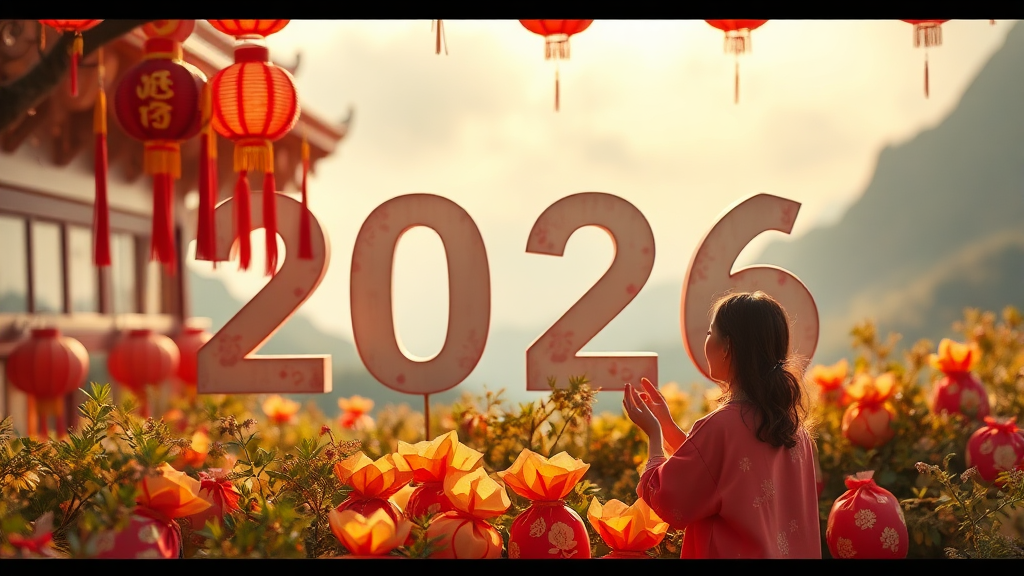 짧고 간결한 새해 인사 문구 (realistic 스타일)