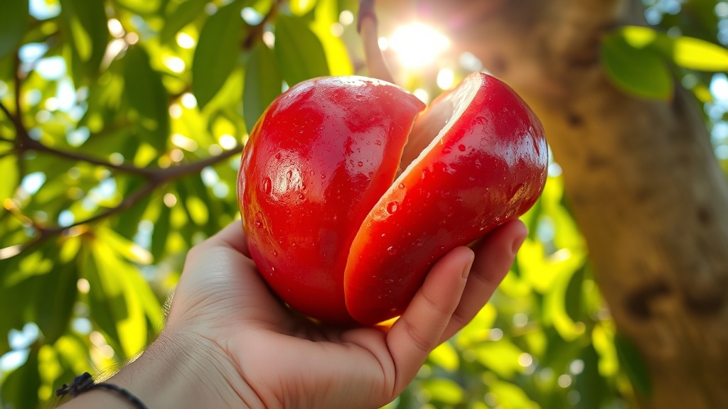 자보티카바 열매 특징 (realistic 스타일)