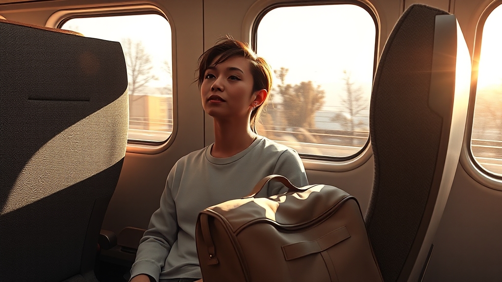 KTX 좌석 선택, 나에게 딱 맞는 자리는? (realistic 스타일)