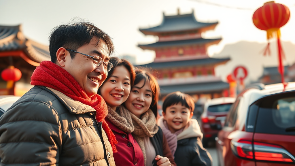 서울시 무료 주차장 개방 안내 (realistic 스타일)