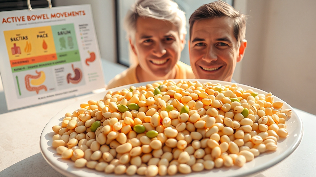 소화 기능 개선과 건강 관리 (realistic 스타일)