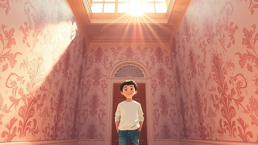 도배, 이제 어렵지 않아요! (illustration 스타일)