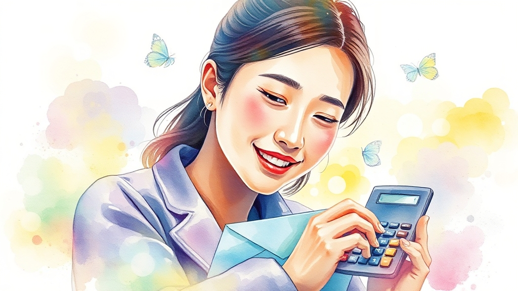 단순경비율, 누가 적용받나요? (watercolor 스타일)