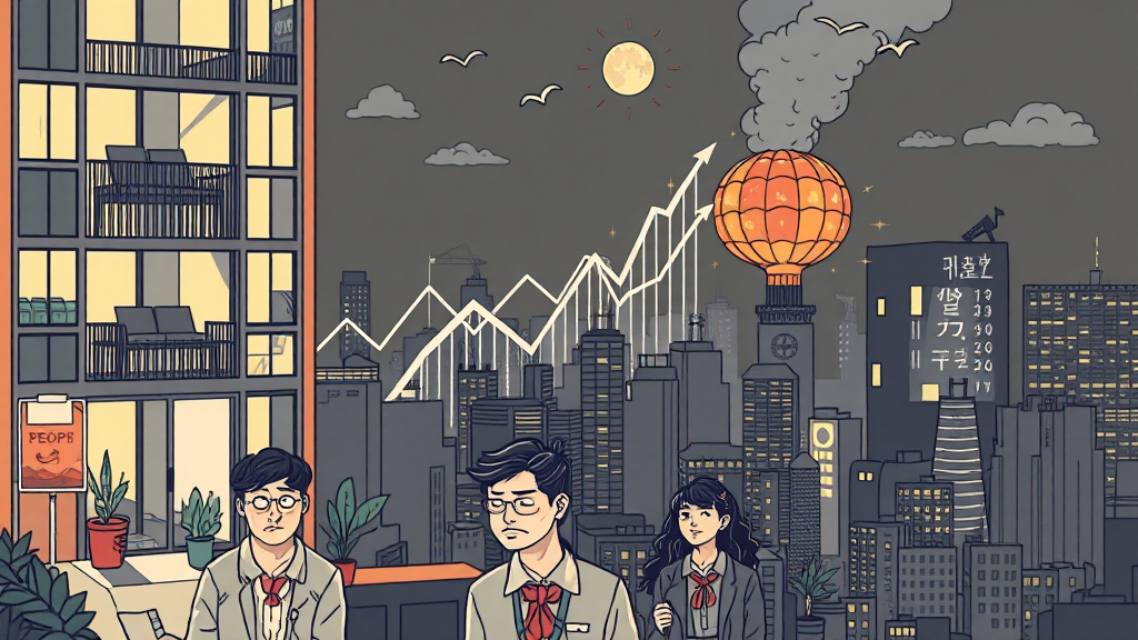 종부세 인상, 왜? (illustration 스타일)