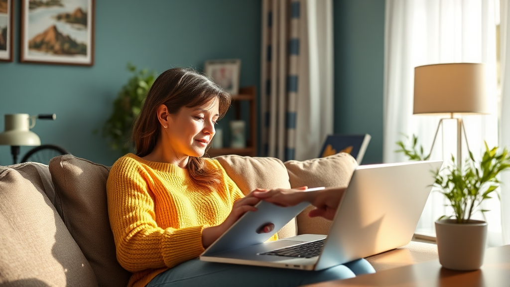 정부24 온라인 신청 방법 (realistic 스타일)