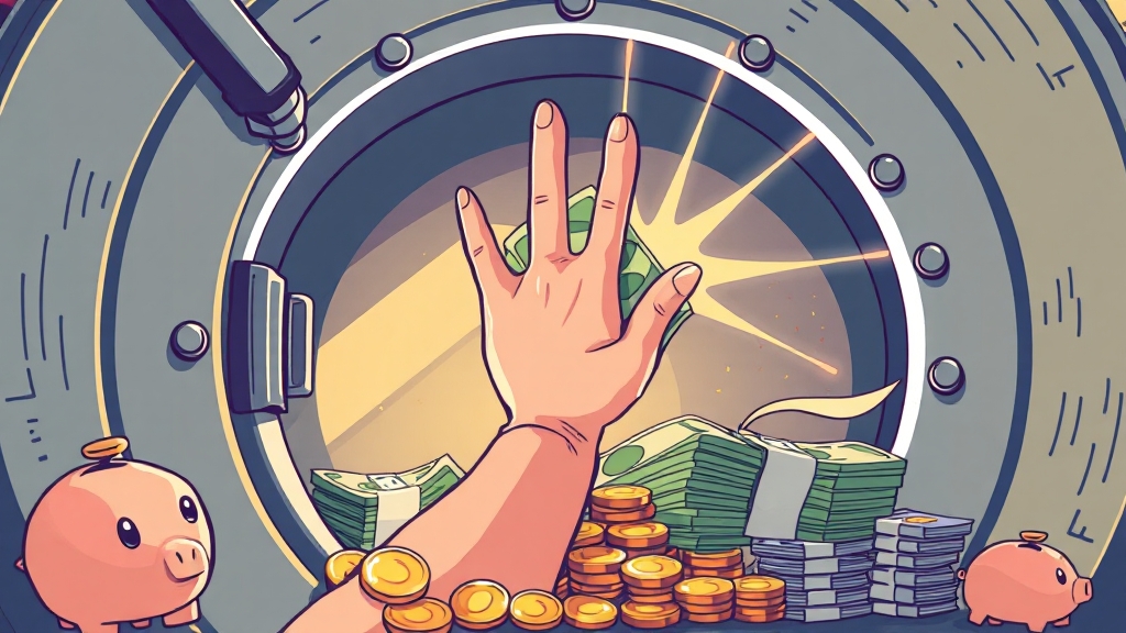 수수료 절약 꿀팁 대방출 (cartoon 스타일)